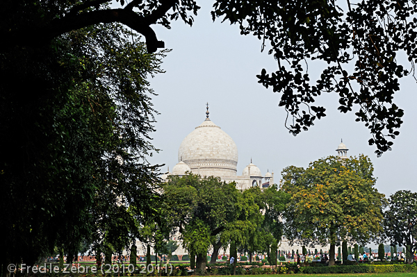 Taj Mahal, à la dérobée